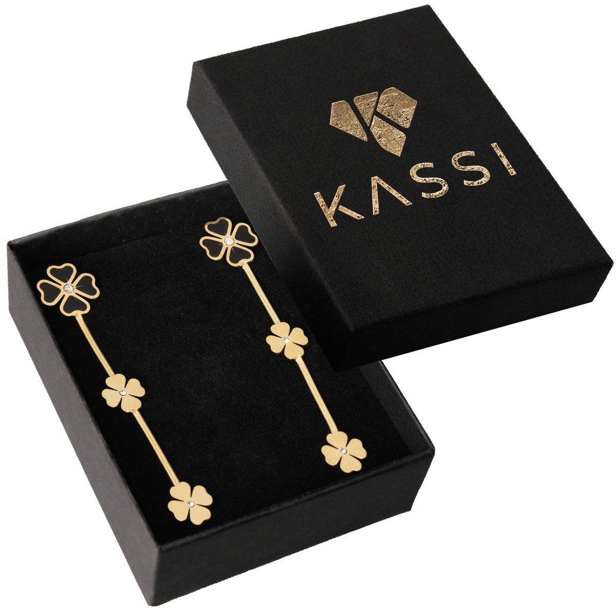 Kolczyki, Motyw: Koniczynka